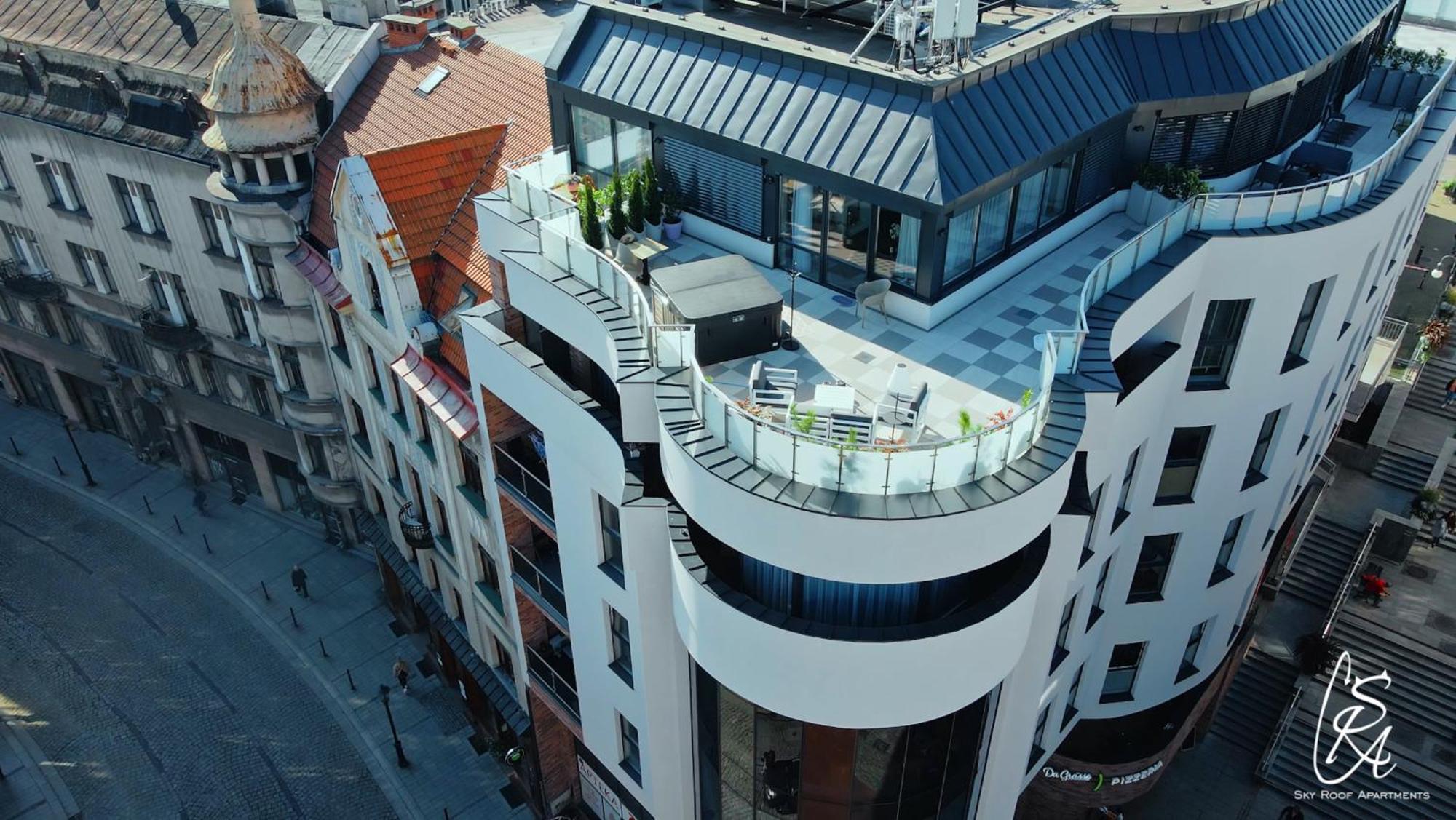Sky Roof Apartments Bielsko-Biała Kültér fotó
